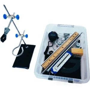 Complete Physics Labs on Mechanics Set | Professional Equipment & Step-by-Step Manual for Home/Online Students