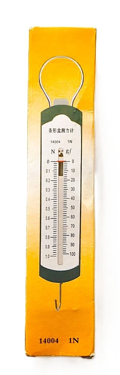 1N Spring Dynamometer & Force Scale | Precise Newton Meter for Physics Education & Experiments | Free Shipping. - Image 3